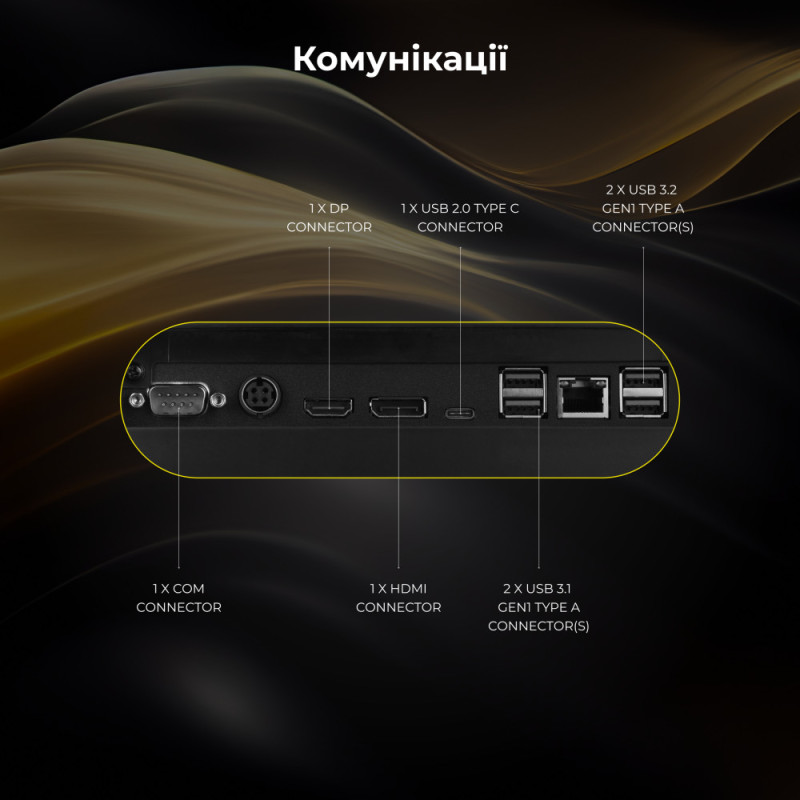 2E Комп'ютер персональний моноблок Rational K6 23.8" FHD IPS Intel i3-12100, 8Gb, F512GB, UMA, H610, K6.610, 120W, FreeDos, чорний (2E-K6.0002)