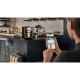 Siemens Coffee machine, 2.4L, auto capuchino maker, LED display, auto recipe-19, black (TP713R09)