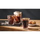 Siemens Coffee machine, 2.4L, auto capuchino maker, LED display, auto recipe-19, black (TP713R09)