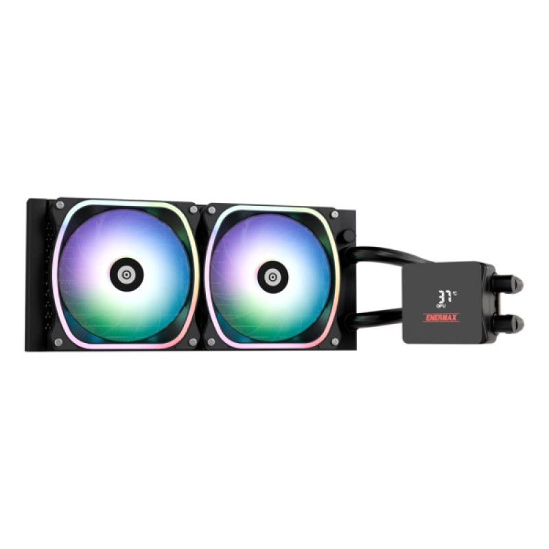 Система жидкостного охлаждения Enermax Aquafusion II 240 ARGB (ELC-AQFS240-SQA)