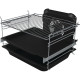 Gorenje Плита комби, 70л, 50x60см, дисплей, IconLed,эмалированные, белый (GK5C62WH)