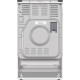Gorenje Плита комби, 70л, 50x60см, дисплей, IconLed,эмалированные, белый (GK5C62WH)