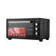 ARDESTO Table oven 1700W, 48L, chrome resistance, timer, lamp, rotisserie, black (MEO-N48RB)