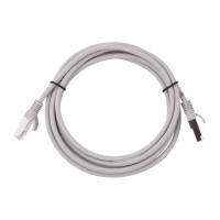 2E Патч-корд САТ 5e, FTP, 3м, 26AWG, RJ45, 7/0.16, Cu, LSZH, серый (2E-PC5ECU-FTP3LSZH-GRY)