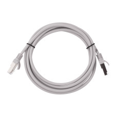 2E Патч-корд САТ 5e, FTP, 3м, 26AWG, RJ45, 7/0.16, Cu, LSZH, сірий (2E-PC5ECU-FTP3LSZH-GRY)