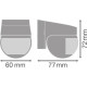 Osram Датчик движения WALL 110DEG DG (4058075244757)