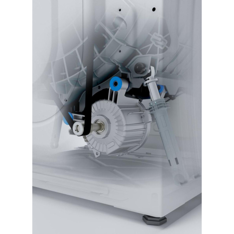 Gorenje Пральна машина фронтальна, з баком, 6кг, 1000, A+, 60см, дисплей, пар, інвертор, білий (WNHPI60SCSIR)