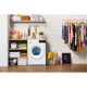 Gorenje Пральна машина фронтальна, з баком, 6кг, 1000, A+, 60см, дисплей, пар, інвертор, білий (WNHPI60SCSIR)