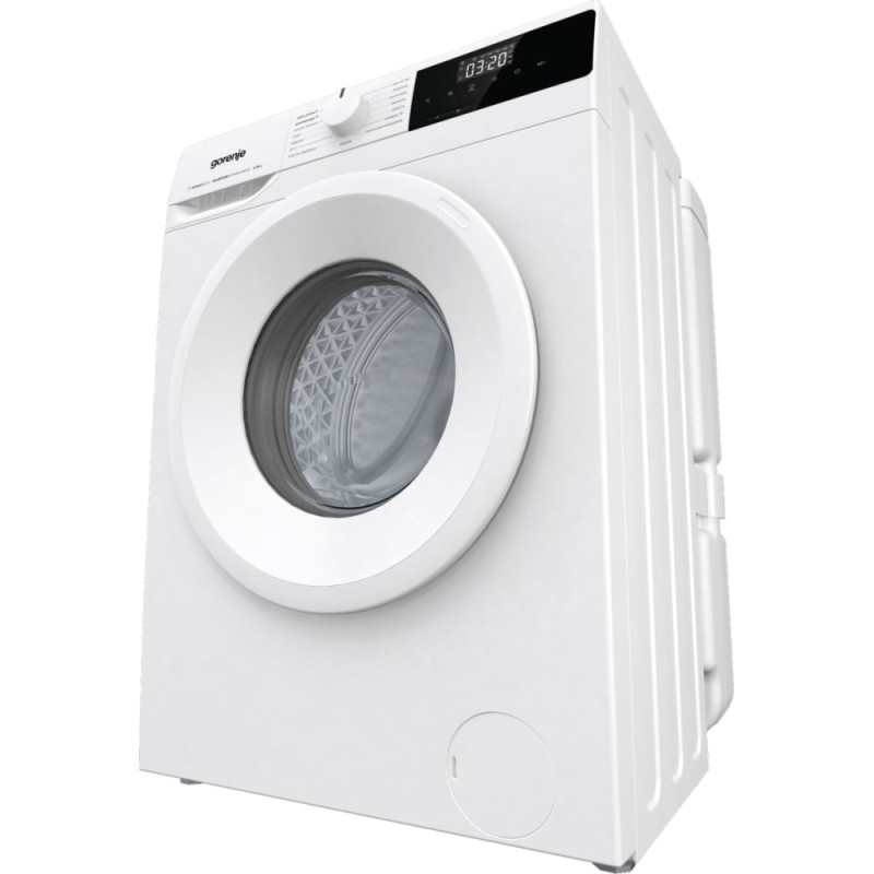 Gorenje Пральна машина фронтальна, з баком, 6кг, 1000, A+, 60см, дисплей, пар, інвертор, білий (WNHPI60SCSIR)
