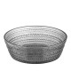 ARDESTO Bowl Verbena, 18cm, glass, gray (AR5035)