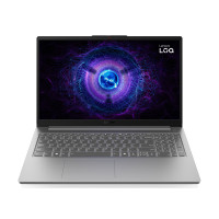 Lenovo Ноутбук LOQ-15IAX9E 15.6" FHD IPS AG, Intel i5-12450HX, 16GB, F512GB, NVD4050-6, DOS, серый (83LK008YRA)