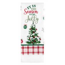 ARDESTO Набір рушничків для кухні Christmas Tree 38х63см, 2шт, 100% бавовна, зелений (ART3863HT)