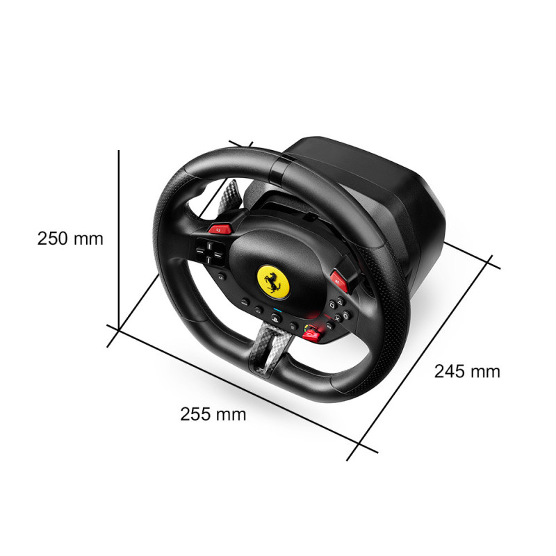 Thrustmaster Руль и педали T98-P FERRARI 296 GTB, PC/PS4/PS5 (4160880)