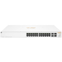 HPE Комутатор Aruba Instant On 1930, 24xGE, 4x1/10GE SFP ports, 195W PoE Class 4, LT Warranty (JL683B)