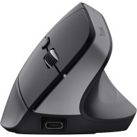 Trust Мышь Bayo 2 Ergonomic, BT/WL/USB-A, черный (25146_TRUST)
