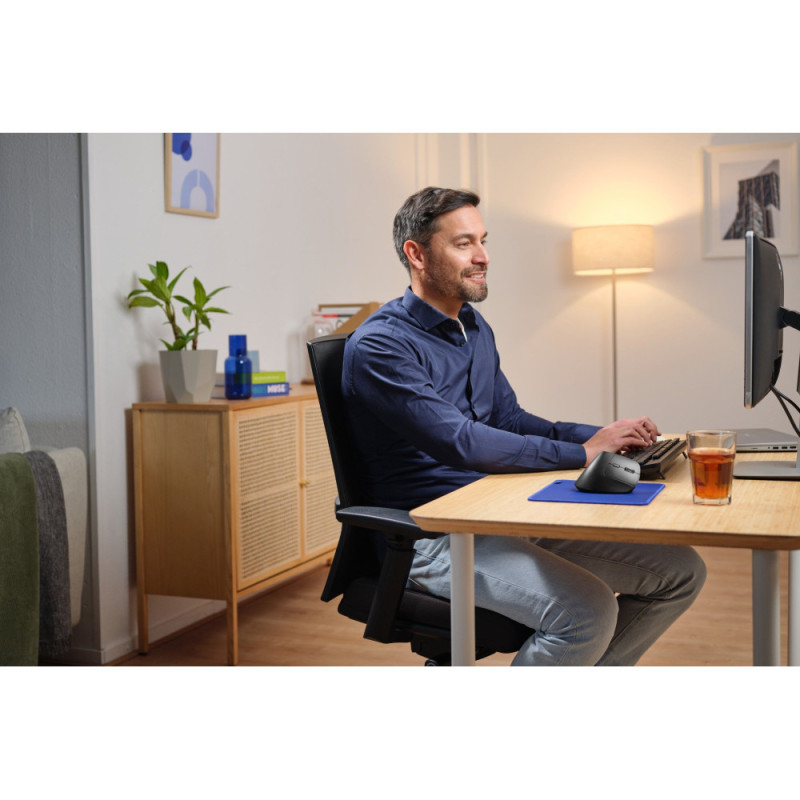 Trust Mouse Bayo 2 Ergonomic, BT/WL/USB-A, black (25146_TRUST)