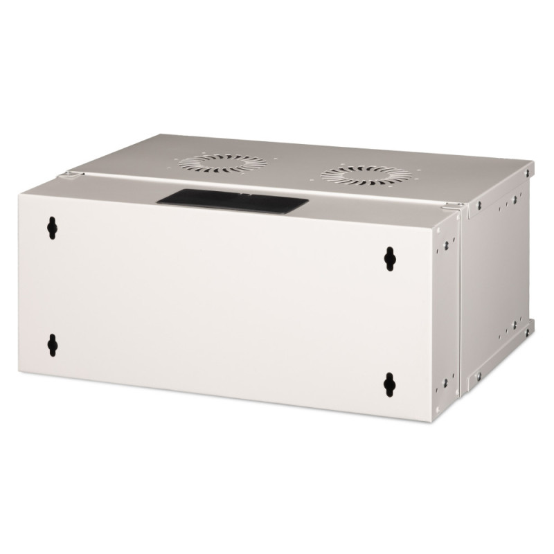 Digitus Шафа DIGITUS 19", 4U, SOHO PRO, скляні двері, 540x400 мм, 60кг максимально, сіра (DN-49200)