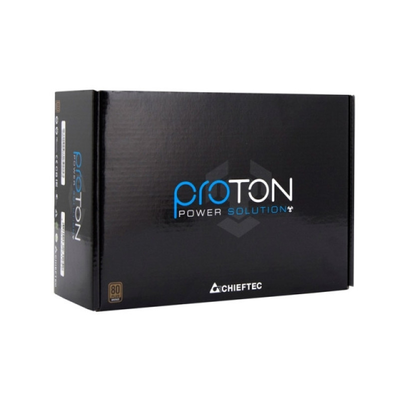 Chieftec PSU Proton (600W), >85%, 80+ Bronze, 120mm, 1xMB 24pin(20+4), 1xCPU 8pin(4+4), 3xMolex, 6xSATA, 2xPCIe 8pin(6+2) (BDF-600S)