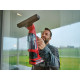 Einhell Очищувач вікон акумуляторний BRILLIANTO, 18В, 280мм, 0.1л, з розпилювачем, 0.74кг, без АКБ і ЗП (3437100)