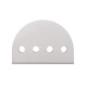 ARDESTO Napkin holder Gemini 14х4х10cm, metal (AR0909G)