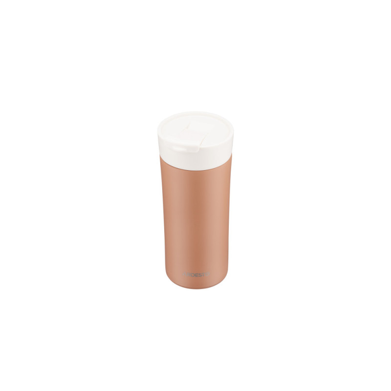ARDESTO Travel mug Viaggio 400 ml, stainless steel, terracotta (AR2640TR)
