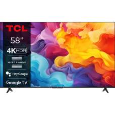 TCL Телевизор 58" LED 4K 60Hz Smart Google TV Titan (58V6B)