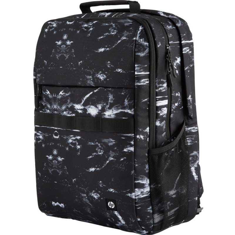 HP Рюкзак для ноутбука, Campus XL, 16.1", полиэстер, черно-белый (7J592AA)