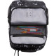 HP Рюкзак для ноутбука, Campus XL, 16.1", полиэстер, черно-белый (7J592AA)