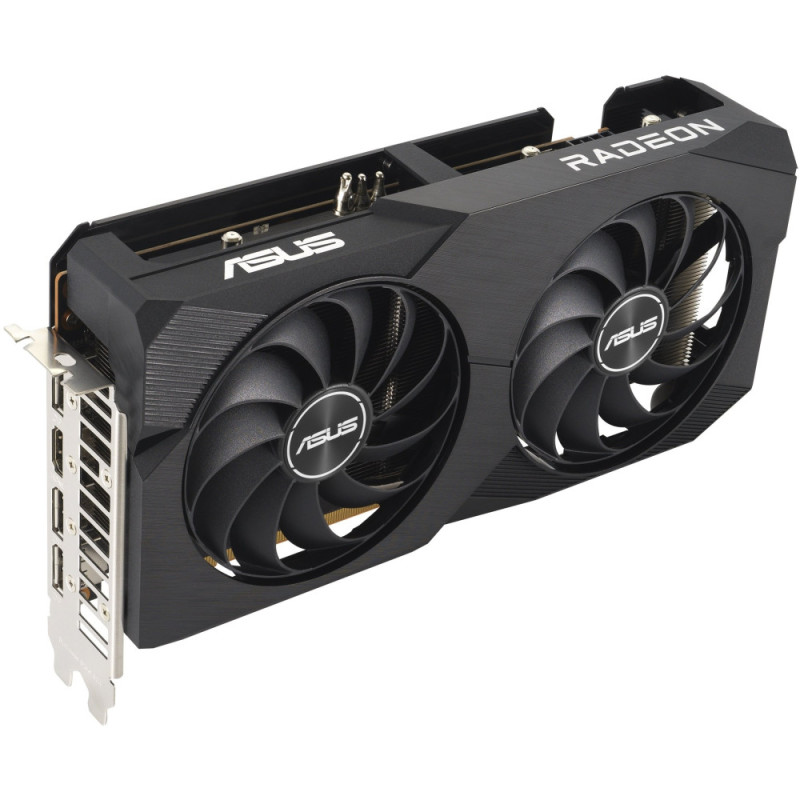 ASUS Radeon RX 7600 8GB GDDR6 DUAL OC V2 DUAL-RX7600-O8G-V2