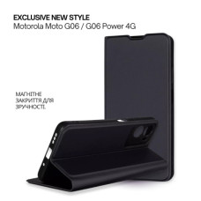 Чехол для мобильного телефона BeCover Exclusive New Style Motorola Moto G06 / G06 Power 4G Black (715751)