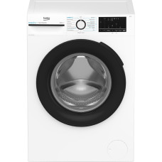 Beko Пральна машина фронтальна, 10кг, 1400, A+++, 58см, дисплей, інвертор, пара, білий (BM3WFU410435WB)