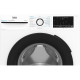 Beko Пральна машина фронтальна, 10кг, 1400, A+++, 58см, дисплей, інвертор, пара, білий (BM3WFU410435WB)