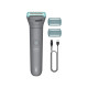Philips Тример Philips Series 3000, для тіла, акум., насадок-2, сталь, сірий (BG3480/15)