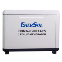 EnerSol Генератор газовый ENNG-8500TATS, 400В, 8.0-8.5кВт, 3Фазы, электростартер, 160.0кг