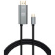 Кабель мультимедийный USB-C to DisplayPort M 1.5m v1.4 8K60Hz PD 100W port Vinga (VCPVCCD1415PD)