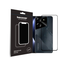Стекло защитное BeCover Tecno POVA 5 (LH7n) Black (710031)