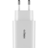 Зарядное устройство Globex USB-C 20W FastPower white (20WC1A)