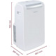 Ariston Кондиционер мобильный Mobis Plus 10 20м2 on/off 10000BTU 3.1кВт A/- R290 белый (3381428)