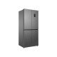 TCL Refrigerator multi-door, 185х84х68, ref-301l, freez.-169l, 4 doors, A++, NF, inv, display ext, fresh zone, inox (RP470CXE1UA)