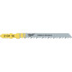 Milwaukee T144D jigsaw blade for wood, tooth pitch 4mm x 75mm, 5 pcs (4932213116)