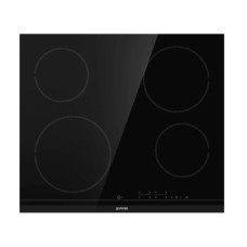 Gorenje Варочная поверхность электрическая, 60 см, сенсорное управление, черная (ECT641BCSC)