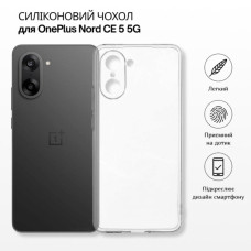 Чехол для мобильного телефона BeCover Silicone OnePlus Nord CE 5 5G Transparent (715697)
