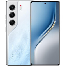 TECNO Смартфо Camon 40 (CM5) 6.78" 8/256ГБ, 2SIM, 5200мА•год, Glacier White (4894947069246)