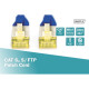 Патч-корд 0.25м, SFTP, cat.6A, AWG 26/7, Cu, LSZH, blue Digitus (DK-1644-A-0025/B)