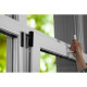 U-Prox Door/window detector with shock and tilt sensor WDC Plus Black, wireless, black (4820261370782)