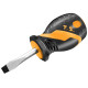 Tolsen Ergo flathead screwdriver, SL6.5x38mm, CrV steel (20132)