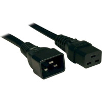 ZPAS ZPAS Power cable C19/C20, 2m, 16A, black (WZ-MKZ509E20E-161)