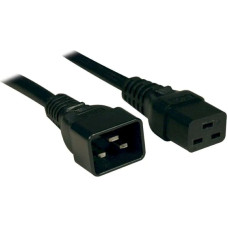 ZPAS ZPAS Power cable C19/C20, 2m, 16A, black (WZ-MKZ509E20E-161)