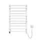 Navin electric towel warmer Grandis, 800x480x161mm, timer-regulator, steel, white, right connection (12-108053-4880)