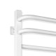 Navin electric towel warmer Grandis, 800x480x161mm, timer-regulator, steel, white, right connection (12-108053-4880)